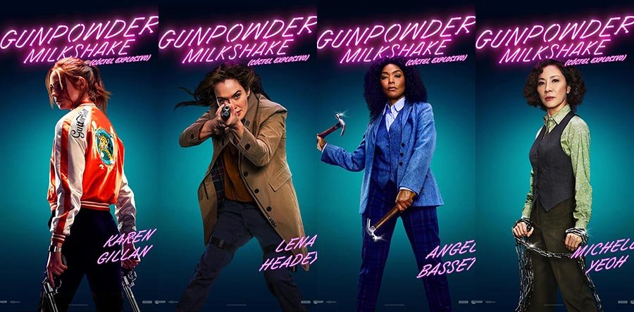 GUNPOWDER MILKSHAKE (CÓCTEL EXPLOSIVO) personajes