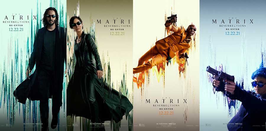 MATRIX RESURRECTIONS personajes I