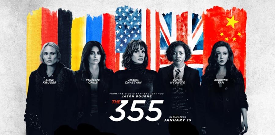 AGENTES 355 crítica: Espías como nosotras