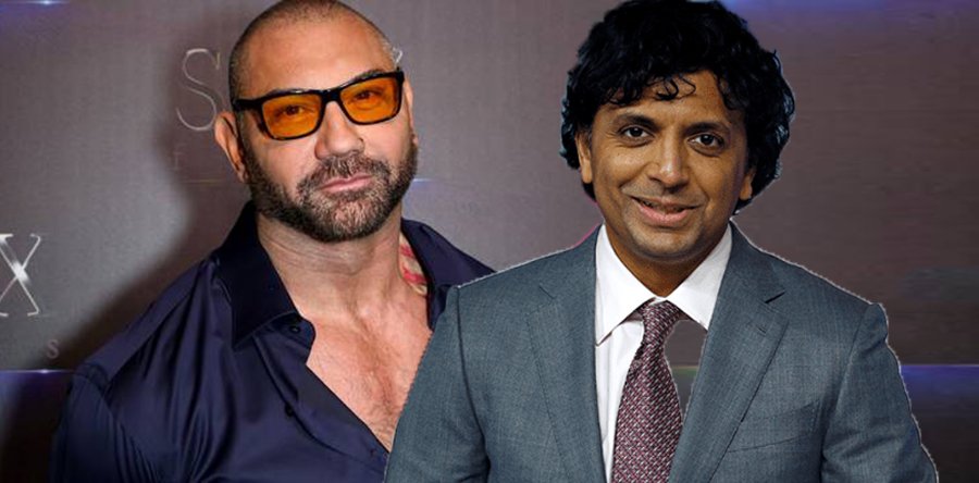 LLAMAN A LA PUERTA noticia: Dave Bautista en el Nuevo Shyamalan