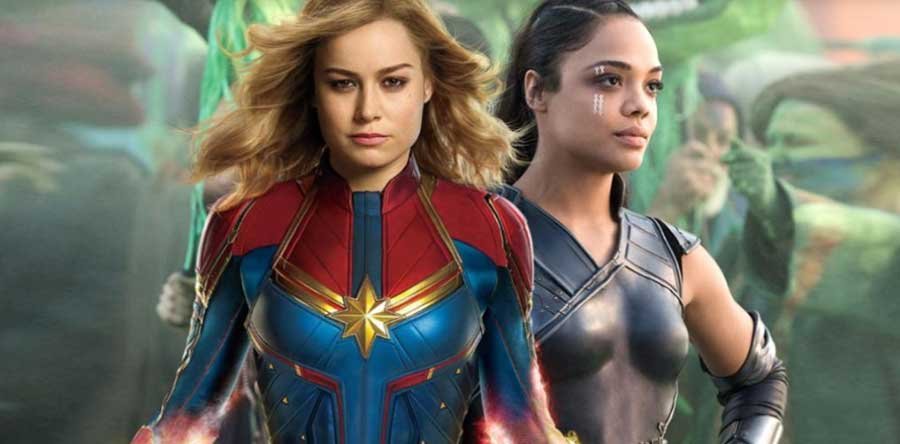 THE MARVELS avance: Valkyria con la Capitana Marvel