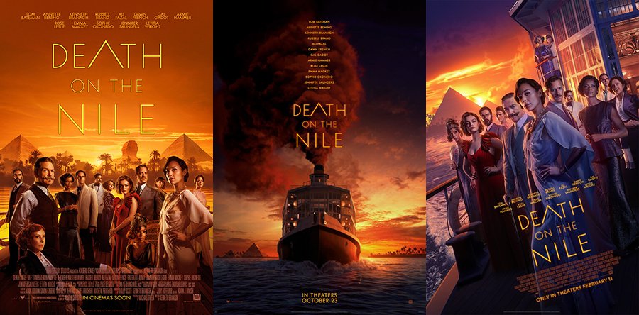 MUERTE EN EL NILO posters