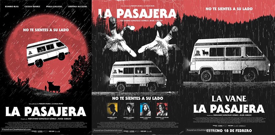 LA PASAJERA posters II