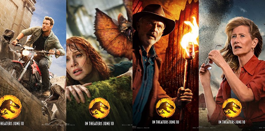 JURASSIC WORLD: DOMINION personajes