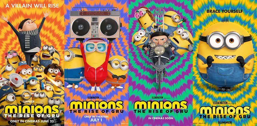 MINIONS: EL ORIGEN DE GRU posters I