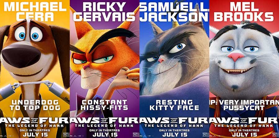 UN HÉROE SAMURÁI: LA LEYENDA DE HANK personajes