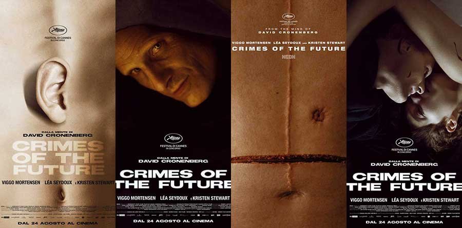 CRÍMENES DEL FUTURO posters