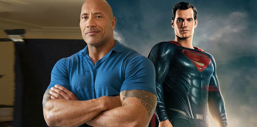 EL HOMBRE DE ACERO 2 noticia: Dwayne Johnson felicita a Henry Cavill