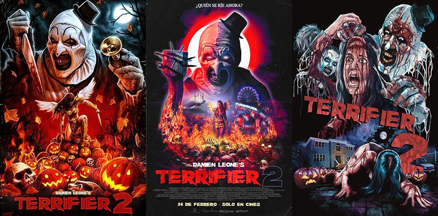 TERRIFIER 2 posters