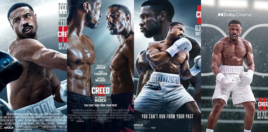 CREED III posters