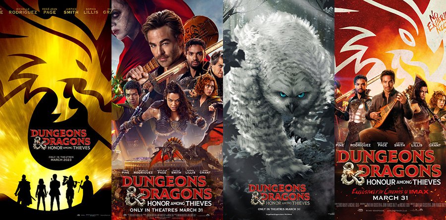 DUNGEONS & DRAGONS: HONOR ENTRE LADRONES posters