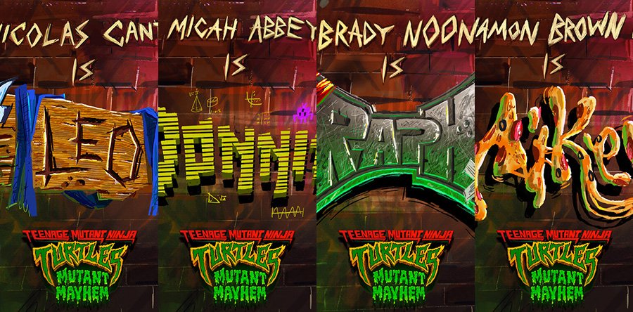 NINJA TURTLES: CAOS MUTANTE posters II