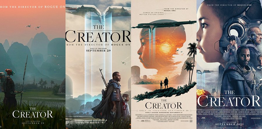THE CREATOR posters