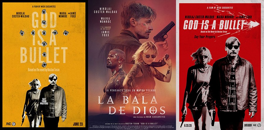 LA BALA DE DIOS posters