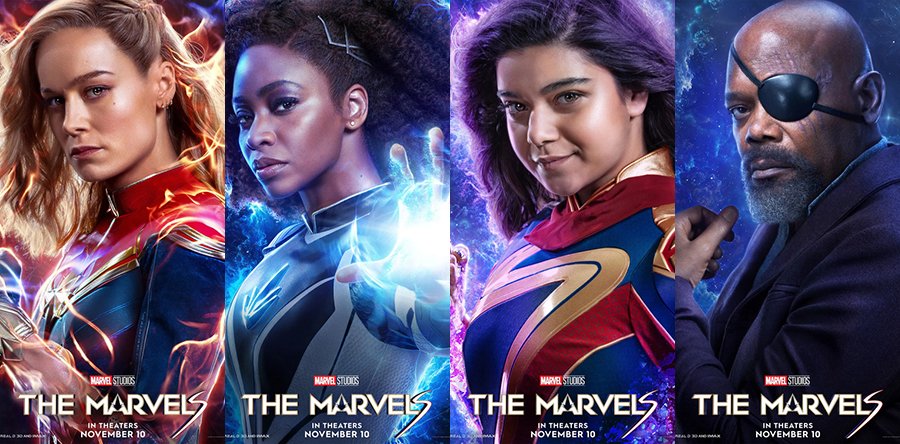 THE MARVELS personajes