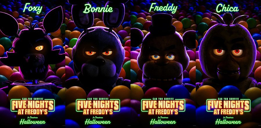 FIVE NIGHTS AT FREDDY’S personajes II