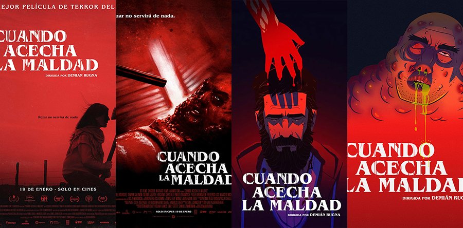 CUANDO ACECHA LA MALDAD posters