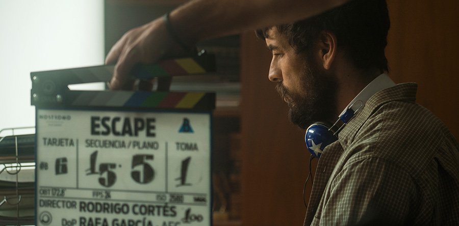 ESCAPE avance: Rodrigo Cortés dirige a Mario Casas