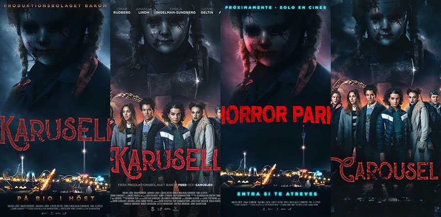 HORROR PARK posters