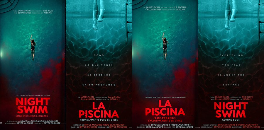 LA PISCINA posters