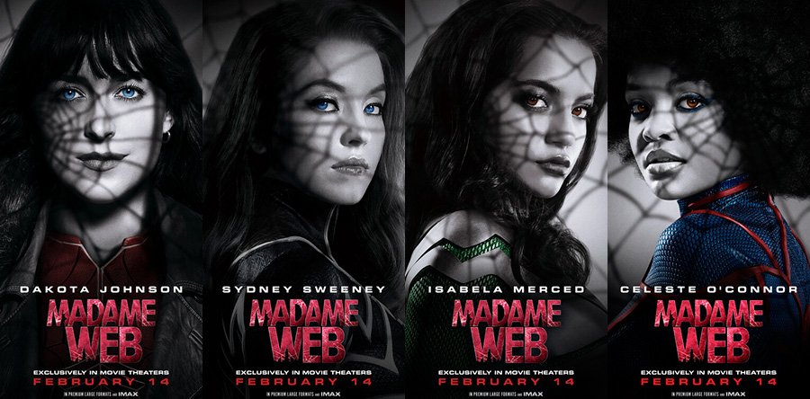 MADAME WEB personajes II