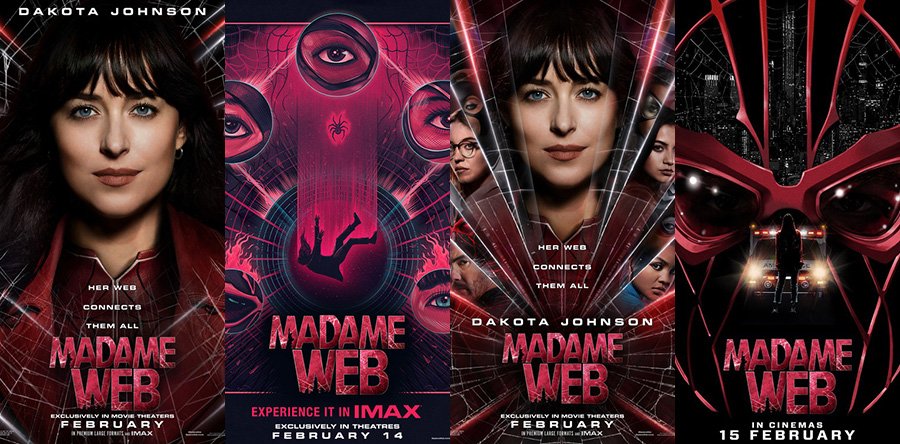 MADAME WEB posters