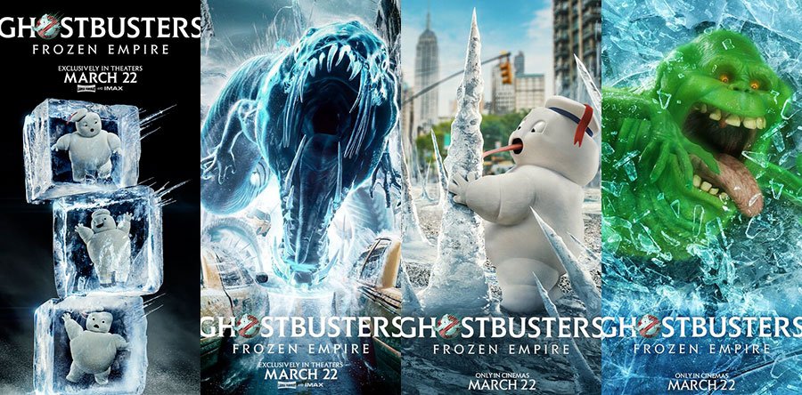 CAZAFANTASMAS: IMPERIO HELADO posters III