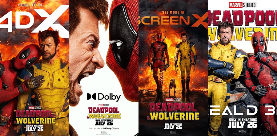 DEADPOOL Y LOBEZNO posters II
