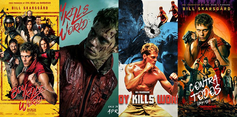KILL BOY posters