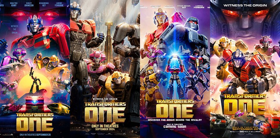 TRANSFORMERS ONE posters I