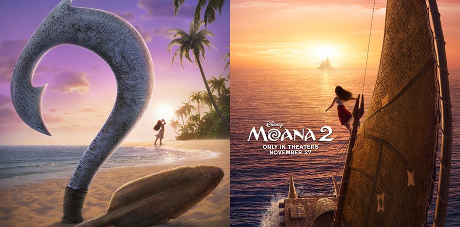 VAIANA 2 primeros posters