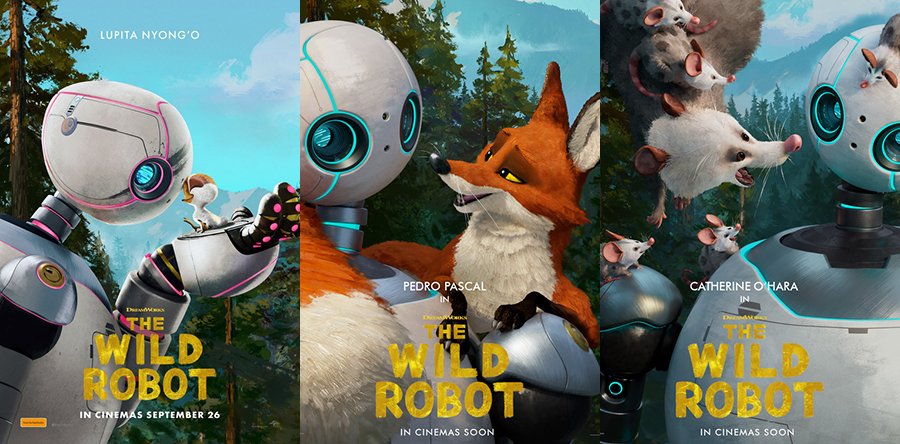 ROBOT SALVAJE personajes