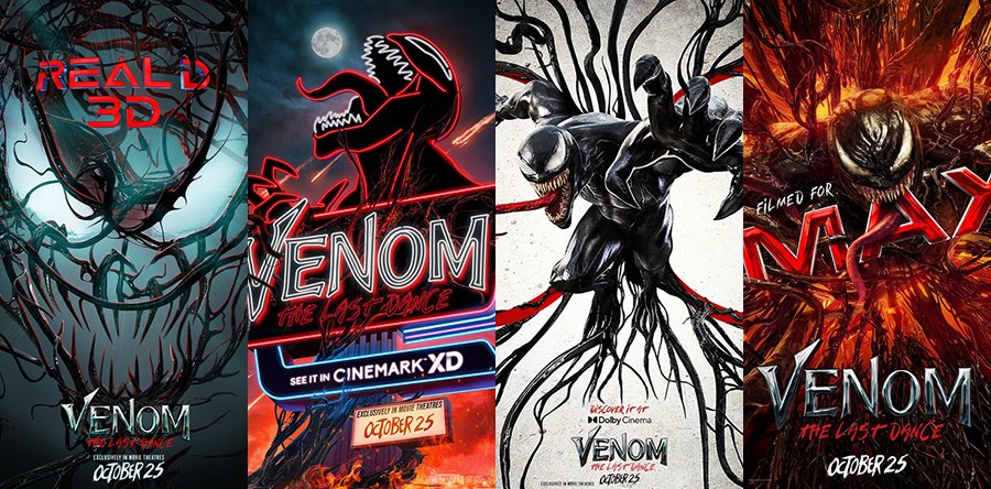VENOM: EL ÚLTIMO BAILE posters II