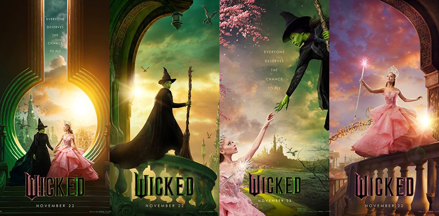 WICKED posters I