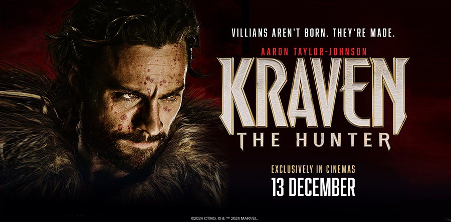 KRAVEN THE HUNTER reportaje: Donde kraven dos, kraven tres
