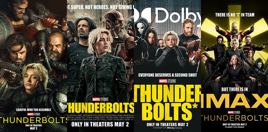 THUNDERBOLTS* posters