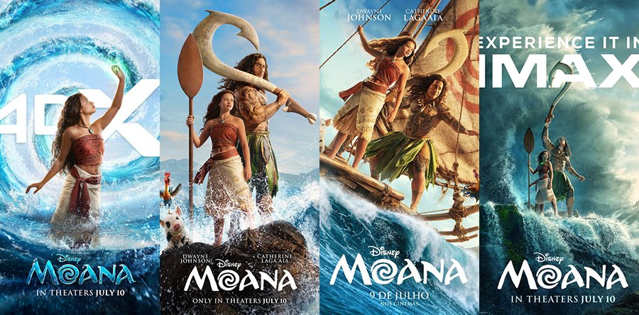 VAIANA posters