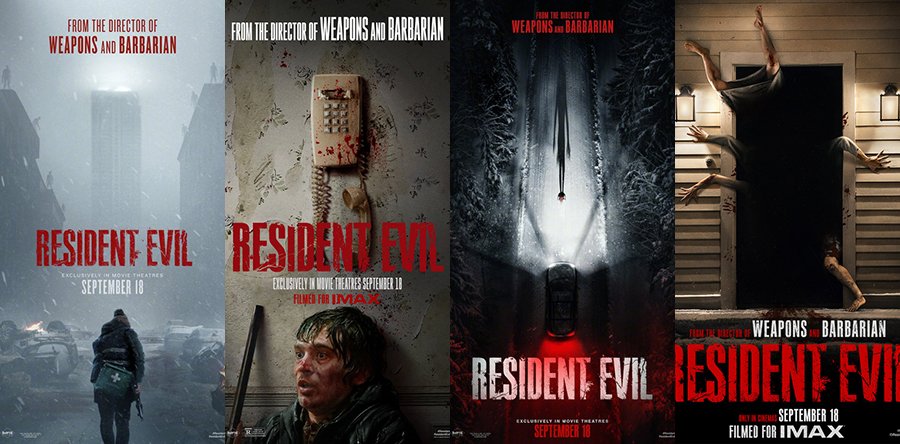 RESIDENT EVIL posters